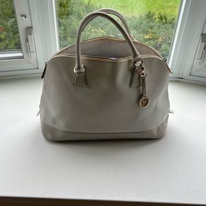 Audrey Brookes top handle satchel